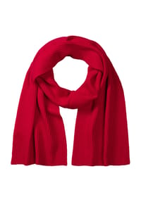 GALERIA - Cashmere-Schal, gerippt, für Damen - RED KD/C45824