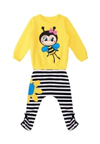 Denokids - Trainingsanzug Bee Happy - Yellow