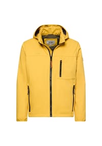 camel active - Softshelljacke mit abnehmbarer Kapuze - Sonnengelb