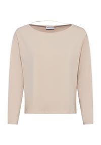 MANGUUN - Langarmshirt, überschnittene Schultern, für Damen - 1 BEIGE