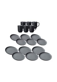 RitzenhoffAndBreker Tafelservice Jasper 18er Set - JASPER - grau