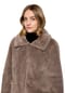 AMBER & JUNE Plüschjacke mit abnehmbarem Westenteil Bild 9