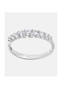 Diamant L'eternel - Eternity Ring, mit Zirkonia, 375 Weißgold - white gold