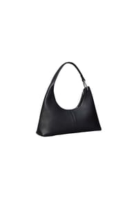 Calvin Klein ASYMETRICAL SLOUCHY - Schultertasche, Leder, Reißverschluss, für Damen - 46H  BROWN
