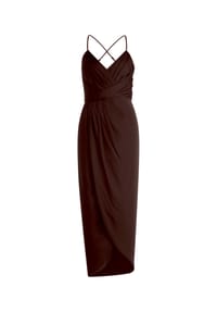 Vera Mont - Abendkleid mit Raffung - Deep Dahlia