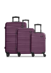 REDOLZ Essentials 16 - Essentials 16 3-SET 4 Rollen Kofferset 3-teilig - black