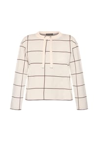 BETTY BARCLAY - Strickpullover mit Jacquard - Patch Beige/Brown