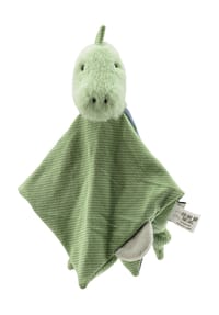 Sterntaler® - Baby-Geschenk-Set "Dino Rexi", Kinderhandtuch,Schmusetuch - 355 BLAU GRÜN