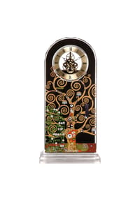 Goebel Gustav Klimt - Tischuhr Gustav Klimt - Der Lebensbaum - Bunt