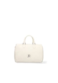 JOHN RICHMOND - Tasche mit Henkel - Black and  Off Silver