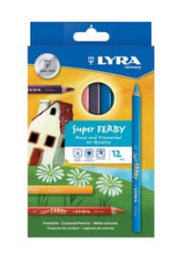 LYRA - Super Ferby Buntstifte, 12er-Set - MEHRFARBIG, mehrfarbig