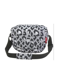 KLICKfix® - Lenkertasche "Funbag" , leo nero - grau