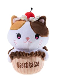heunec® - Kuscheltier Charaktier Naschkatze - weiß