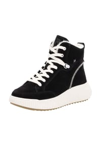 rieker - Leder Stiefelette - Schwarz