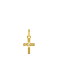 amor Kreuz - Motivanhänger - Gold