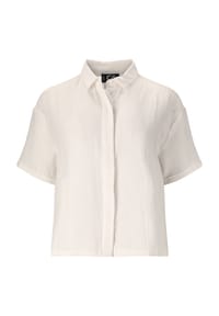 CRUZ - Bluse Melany aus atmungsaktivem Baumwollmaterial - 1002 White