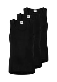 Speidel. - Unterhemd / Tanktop 3er Pack Classic - Schwarz