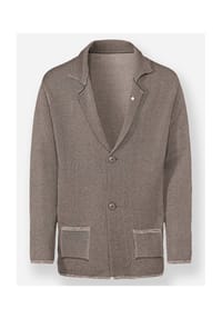 Witt - Strickjacke - taupe-meliert