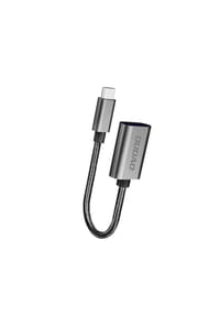 COFI - Dudao L15T OTG-Adapter USB-C – USB-A – Grau - Grau 3 x 1,5 x 0,7 cm