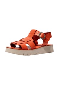 Fly London - Leder Sandalen - Scarlet