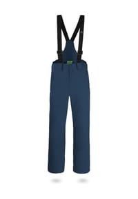 normani® - Herren Winter-Softshellhose mit Hosenträgern Loonskin - Anthrazit