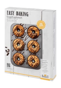 RBV Birkmann - Gugelhupfblech "Easy Baking", 6 fach - SCHWARZ
