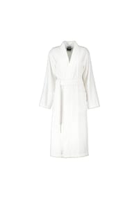 Cawö - Bademäntel Damen Kimono Luxury Basics Kimono 826 weiß - 67 - weiß