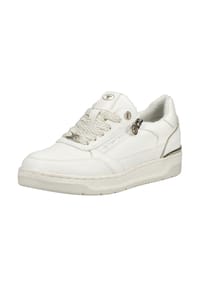 TOM TAILOR - Lederimitat Sneaker - Weiß