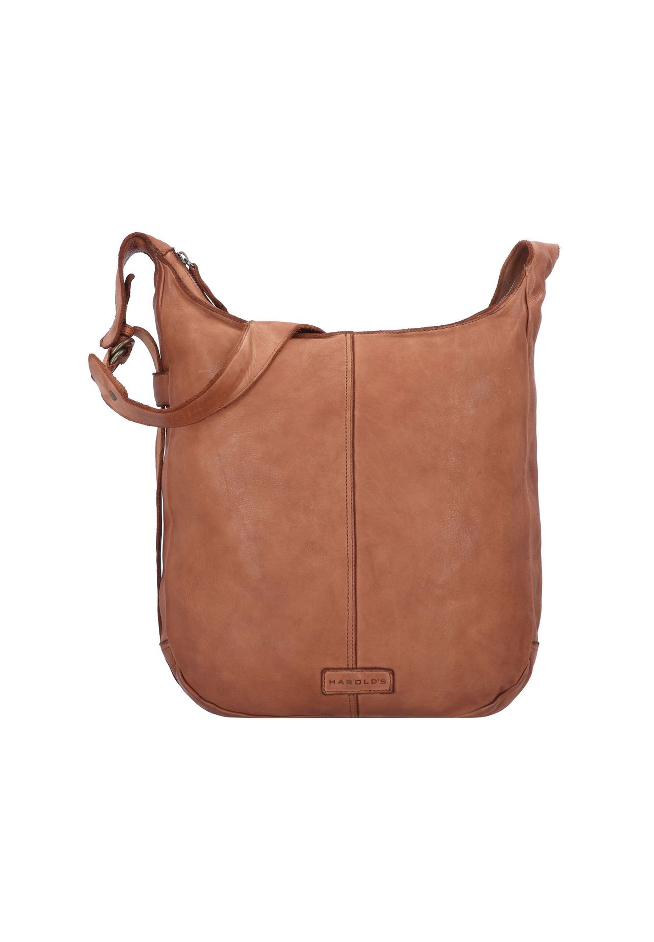 Bandolera De Cuero Harold's Submarine - Marrón, 25x17x8 Cm, Correa Ajustable 85-155 Cm