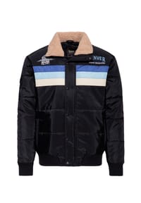 KING KEROSIN - Winterjacke mit Rückenpatch Motor Traveller - anthrazit