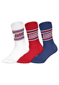 NFL - Unisex Socken, 3er Pack - NFL Teams, 3Pack Crew Socks, Football, Logo, Baumwollmischung - Atlanta Falcons