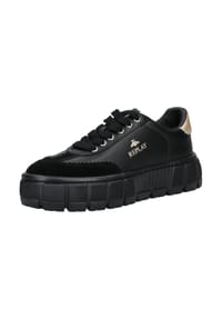 REPLAY - Leder/Textil Sneaker - Schwarz