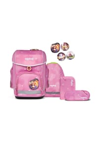 ergobag - CUBO MRP Schulranzen-Set, 5-teilig - WOLKENZAUBÄR