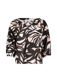 BETTY & CO - Shirtbluse, 3/4-Arm, für Damen - 9818 BLACK/NATURE