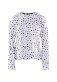 P.J.Salvage® - Pyjamaoberteil Around the Edges - off-white