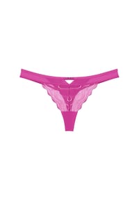 TRIUMPH - Tanga Palina Waves Of Glow, Spitze, für Damen - 1590 PLUM FUSION