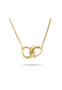 Thomas Sabo - Kette Together mit Zirkonia - gelbgoldfarben
