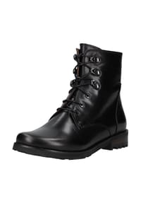 EVERYBODY - Leder Stiefelette - Schwarz