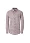 CASAMODA Camicia Uomo Business Stampa Minimal - Comfort Fit, Cotone, Oliva, Taglia 49