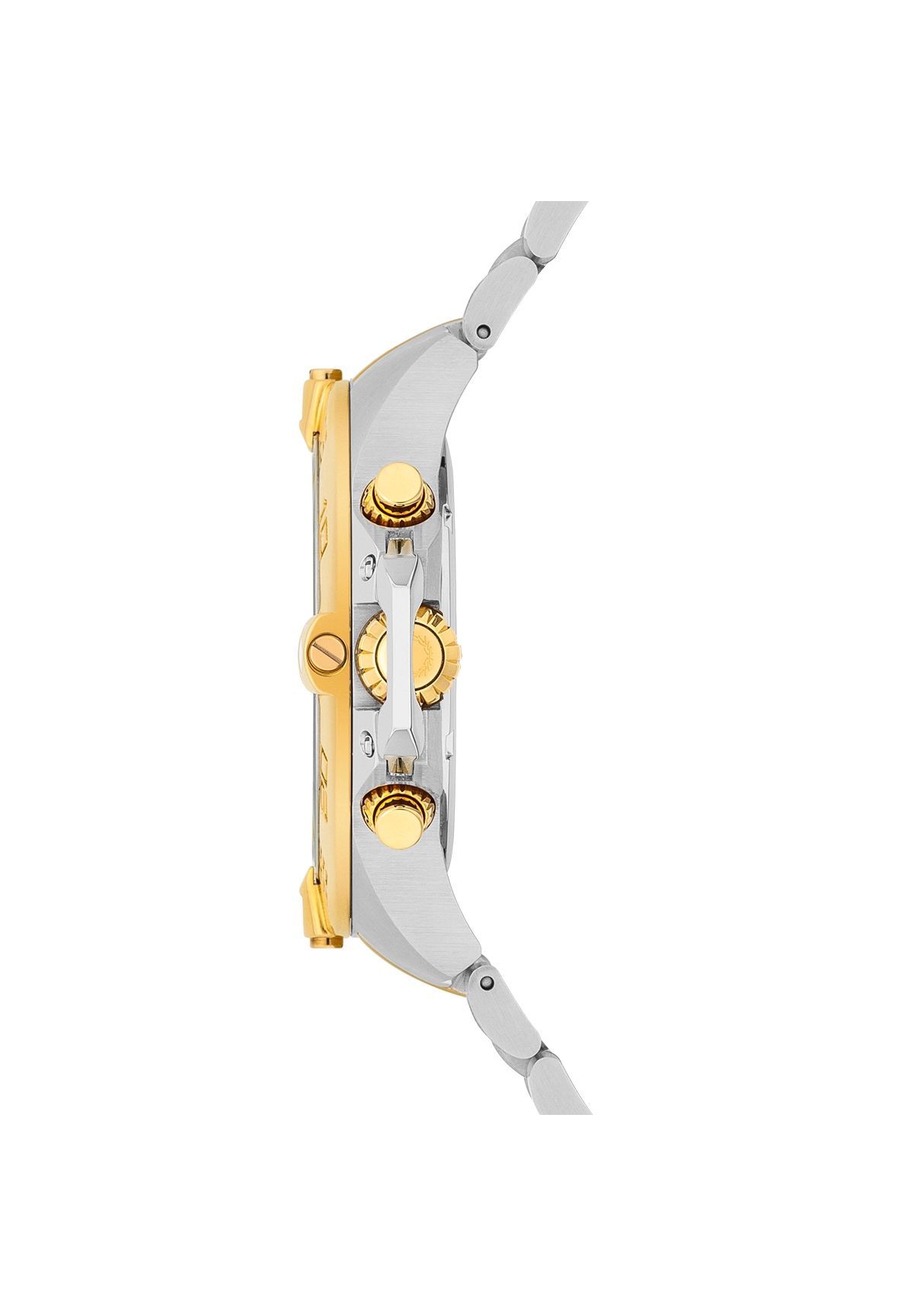 SPEARS & WALKER Herren Armband-Uhr Varus II silber/gelbgold  