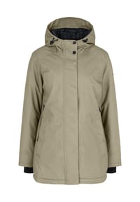 NEW VIEW - Jacke Fiona mit Kapuze - Beige
