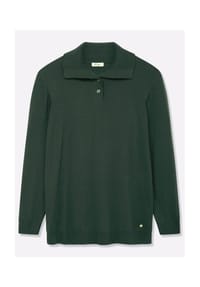 sheego - Pullover - moos