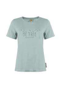 ROADSIGN® australia - Damen T-Shirt Bee Free lässiges Print-Shirt aus hautfreundlicher Baumwolle mit bequemer Passform, perfekt für Casual Looks - grün