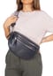 Seasons of April Gürteltasche Crossbody Bag Ella Große Umhängetasche aus 100% Leder mit breitem Gurt und 2 Zipper Bild 5