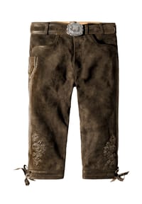 Stockerpoint Pantalon En Cuir - Havanna/marron