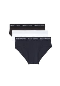 Marc O'Polo - Slip / Unterhose 3er Pack Essentials - Navy / Weiß / Schwarz