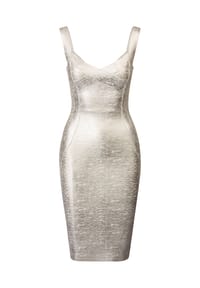 Kraimod - Bandage Kleid - silber