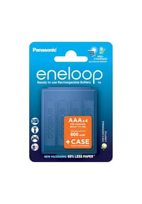 COFI - Eneloop Pro AAA Akkus 930 mAh 4 Stk. – wiederaufladbare Batterien - 