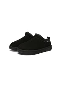 EVERAU® - Damen Klassische Ultra Mini Boots – Quail - BLACK