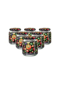 RitzenhoffAndBreker Vorratsgläser Smile 580 ml 6er Set transparent - SMILE - transparent